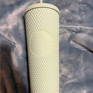 Starbucks Embossed Tumbler - Cream